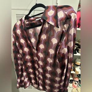 ZARA belle sleeve top